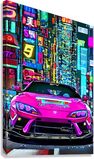 Samurai Speedster: A Japanese Sports Car Battles the Neon Nights