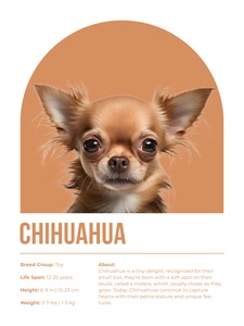 Chihuahua Informative Poster