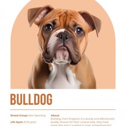 Bulldog Informative Poster