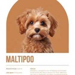 Maltipoo Informative Poster