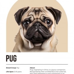 Pug Informative Poster