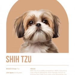 Shih Tzu Informative Poster