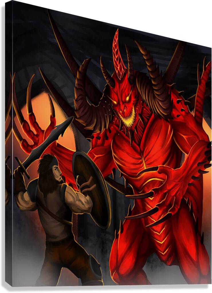 Diablo 21 Canvas Print