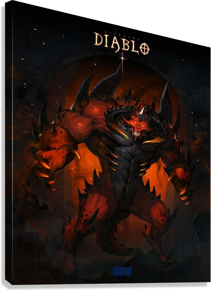 Diablo 9 Canvas Print