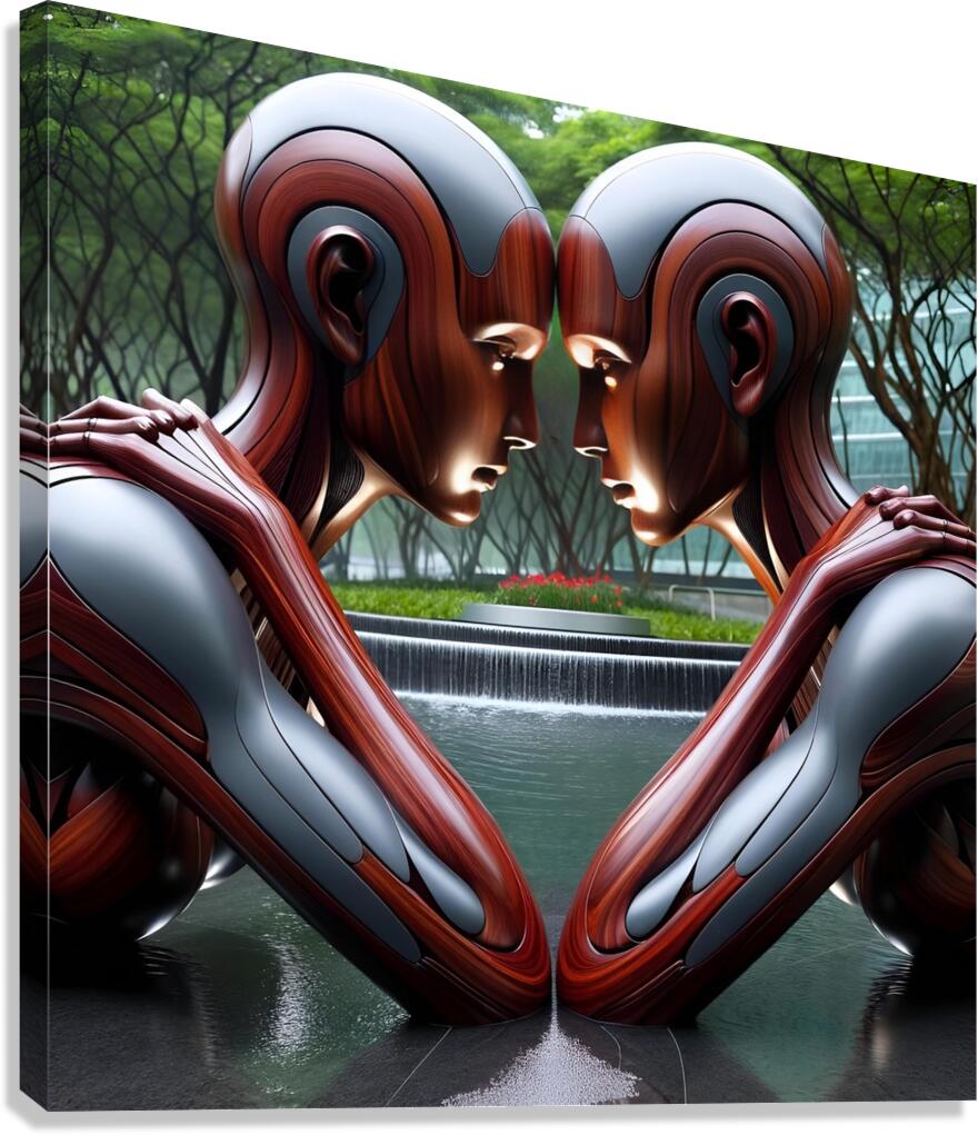 Never let you down  Canvas Print