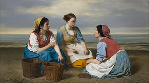 Timeless Conversations: A Reflection of Coastal Life 