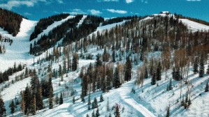 Steamboat  Springs Ski resort oil painting 