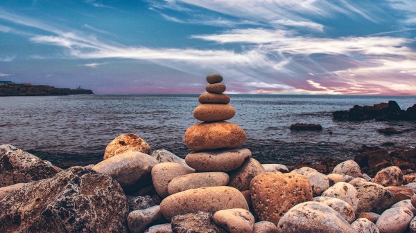 Rock balancing  Print