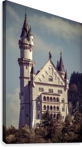 German fairytale castle  Canvas Print