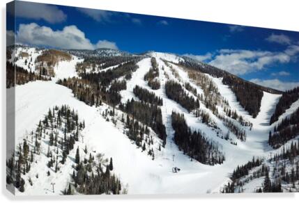 Mid Mountain Views Canvas Print