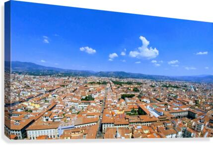 ITALIAN ROOFTOPS Canvas Print