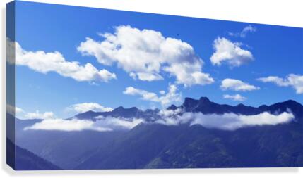 MOUNTAIN CLOUDS Canvas Print