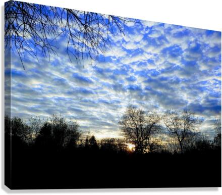 CLOUD POCKETS Canvas Print