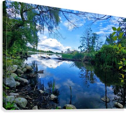LOST LAGOON Canvas Print