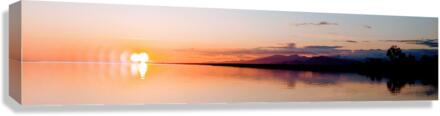 SUNSET FLARE Canvas Print