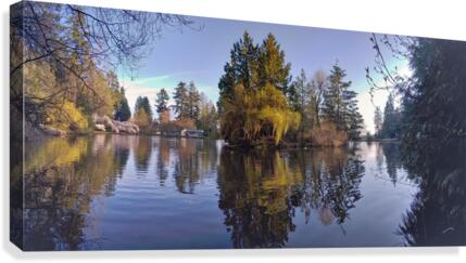 POND PARK Canvas Print