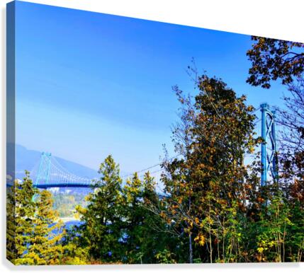 LIONS GATE Canvas Print