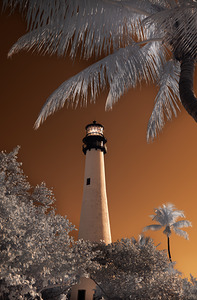 Bill Bags State Park Lighthouse Miami Florida 