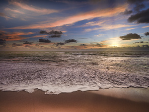 South Beach Colorful Sunrise 