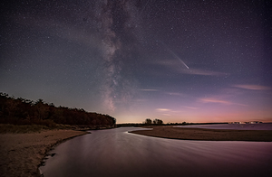Milky Way with Comet Tsuchinshan