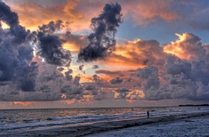 Beach Walk-Florida Seascape
