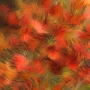 Sea Grape Abstract Square 2