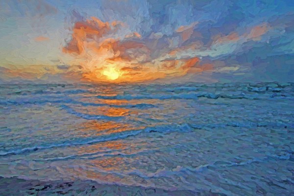 The Eternal Sea Print