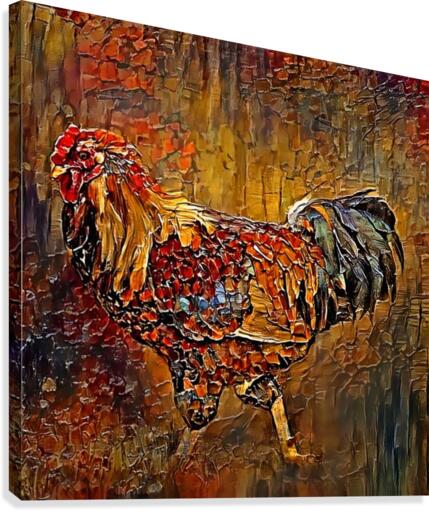 Cocky  Canvas Print