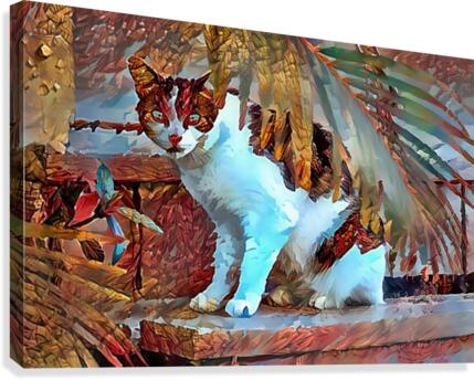 Peeking Out Canvas Print