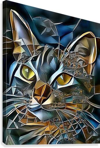 Mosaic Mister  Canvas Print