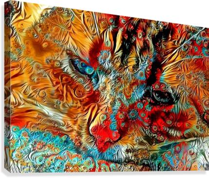 Colorful Callie  Canvas Print