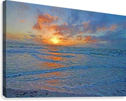 The Eternal Sea Canvas Print