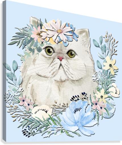 Love Kitty Canvas Print