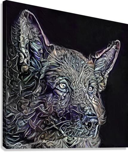 Duke The German Shepherd  Canvas Print