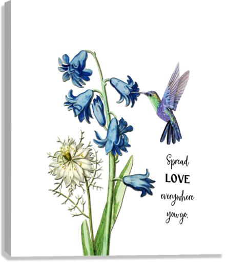 Spread Love Everywhere Canvas Print