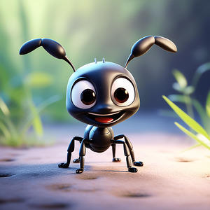 26 cute little cartoon looking ant