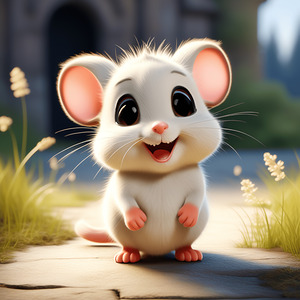 38 cute little cartoon looking mouse