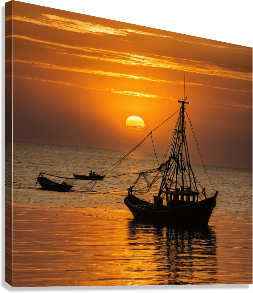 Fading Sunlight  Canvas Print