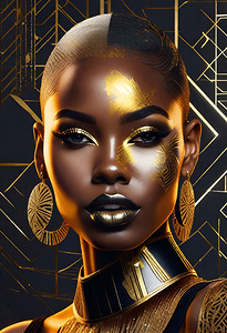 AFRICAN QUEEN PORTRAIT   IMG 9072