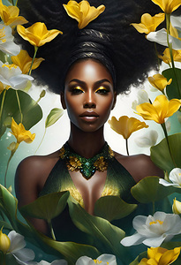 AFRICAN WOMAN PORTRAIT   IMG 9331