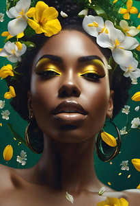 AFRICAN WOMAN PORTRAIT   IMG 9333 10x80