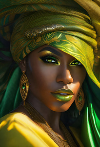 AFRICAN WOMAN PORTRAIT   IMG 9416 10X18