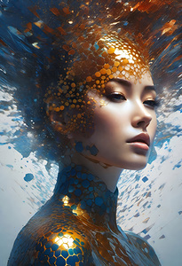 BEAUTIFUL GOLDEN WOMAN    IMG 2315