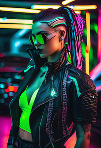 CYBERPUNK WOMAN PORTRAIT   IMG 9029 BIG