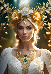 FOREST WOMAN PORTRAIT   IMG 7654