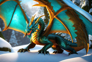 WINTER FOREST DRAGON   IMG 3071 BIG