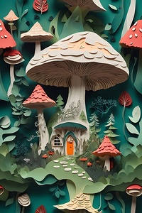 Magical Mushroom Forest