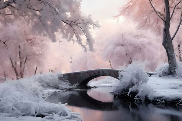 The warmth of the ice  Print