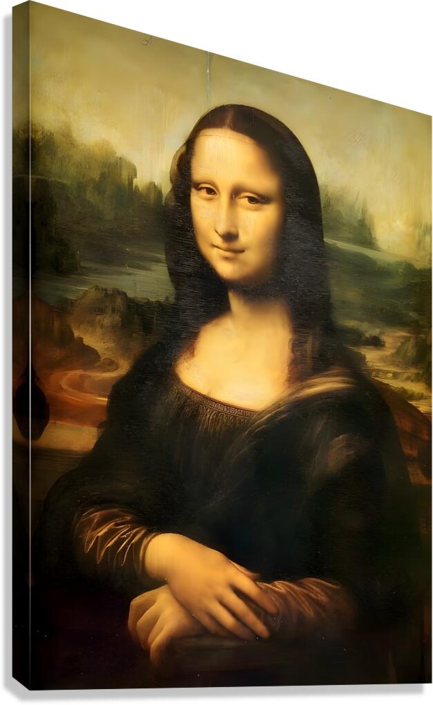  Mona Lisa   Canvas Print
