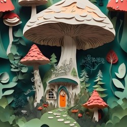 Magical Mushroom Forest
